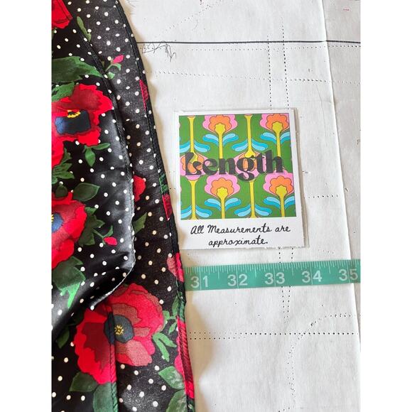 Free People Womens Morning Light Black Polka Dot Babydoll Dress Sz 0 Floral - Picture 10 of 10